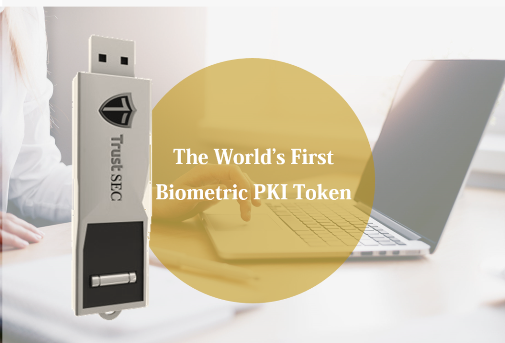 biometric PKI token TrustSEC