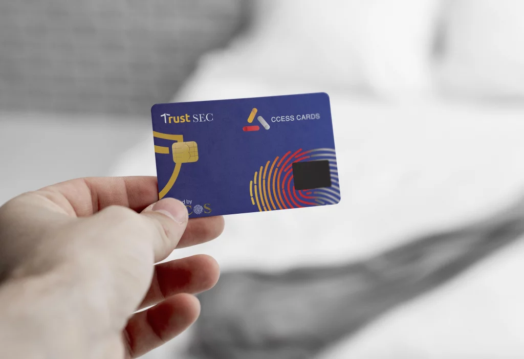 Biometric Access control cards