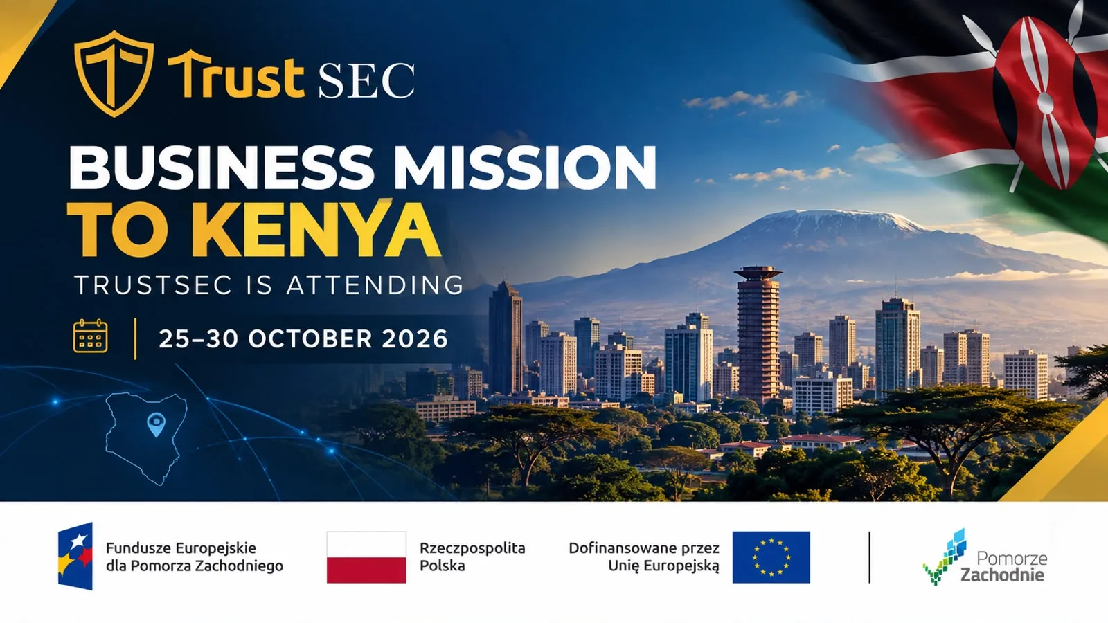 TrustSEC Business Mission to Kenya, 25–30 October 2026